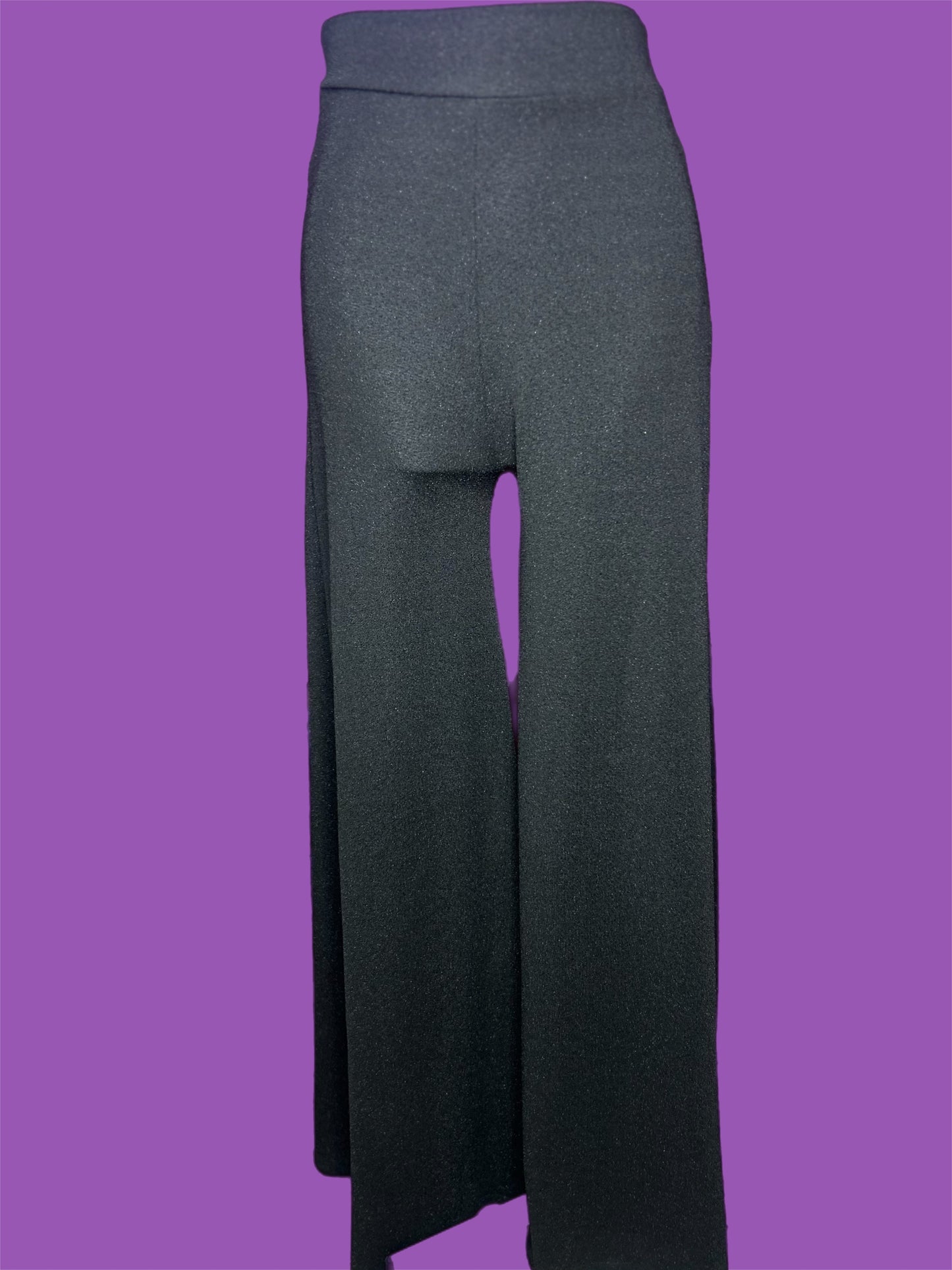 BLACK SHINNY PANTS