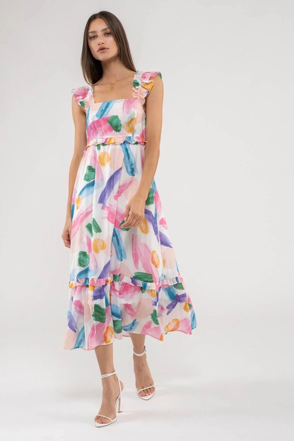 SUMMER PRINT DRESS