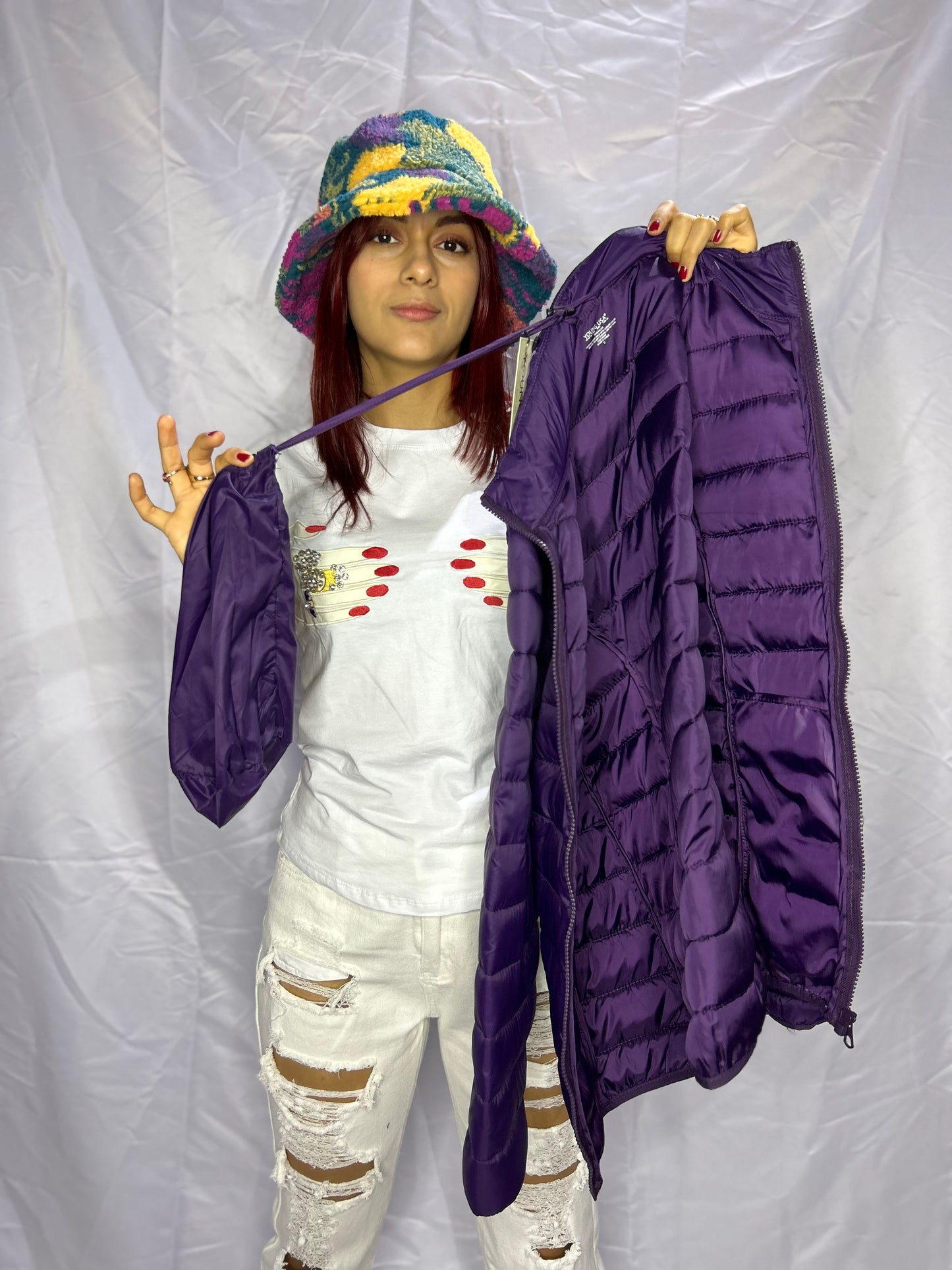 PURPLE BUBBLE JACKET