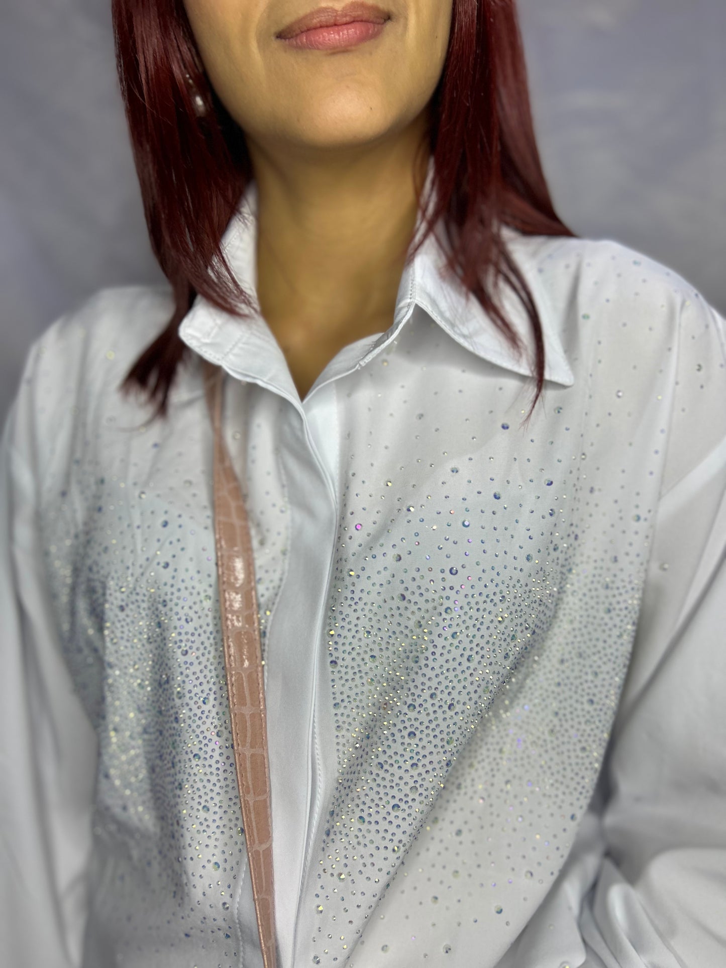 SPARKLY WHITE BLOUSE