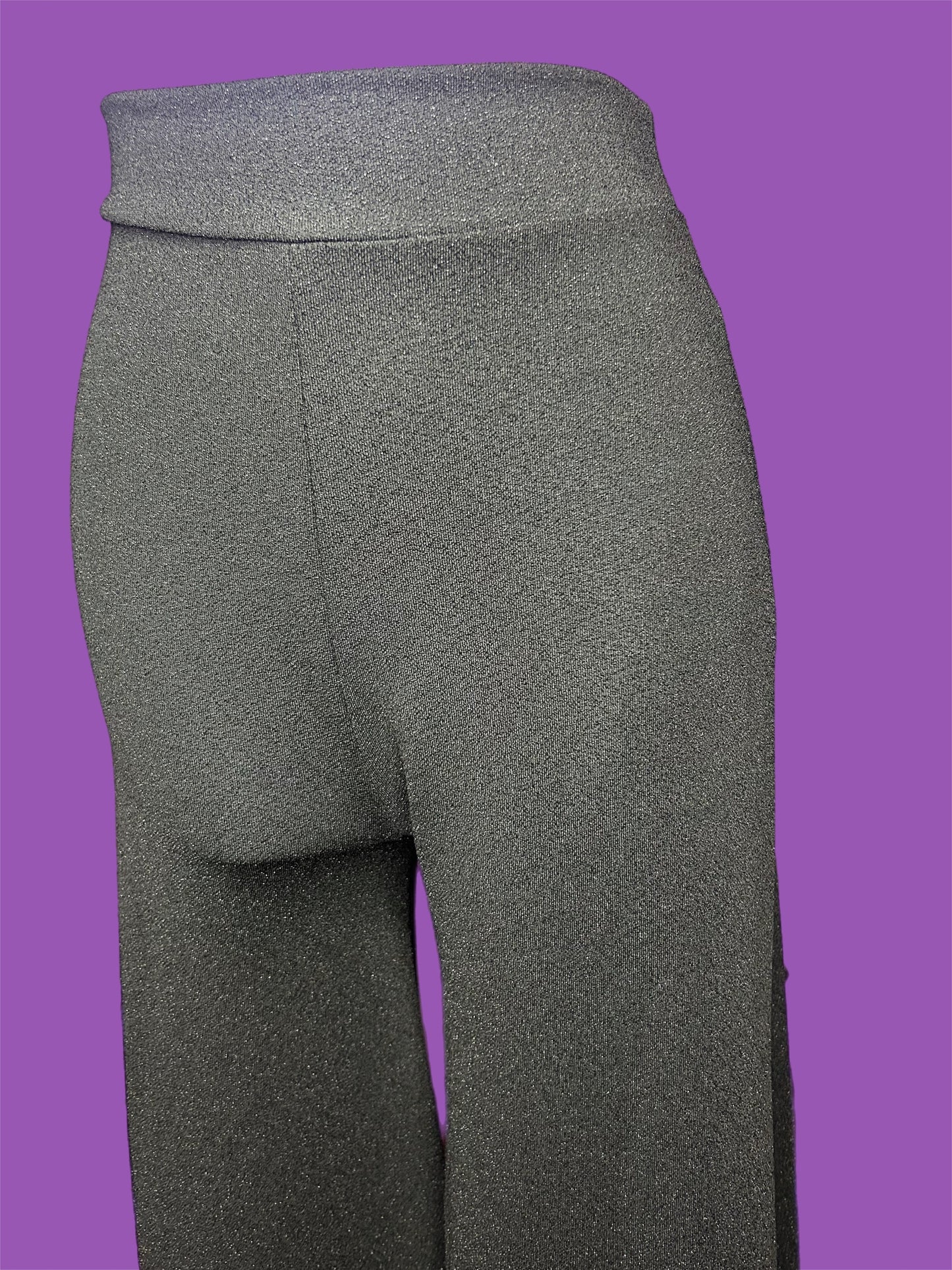 BLACK SHINNY PANTS