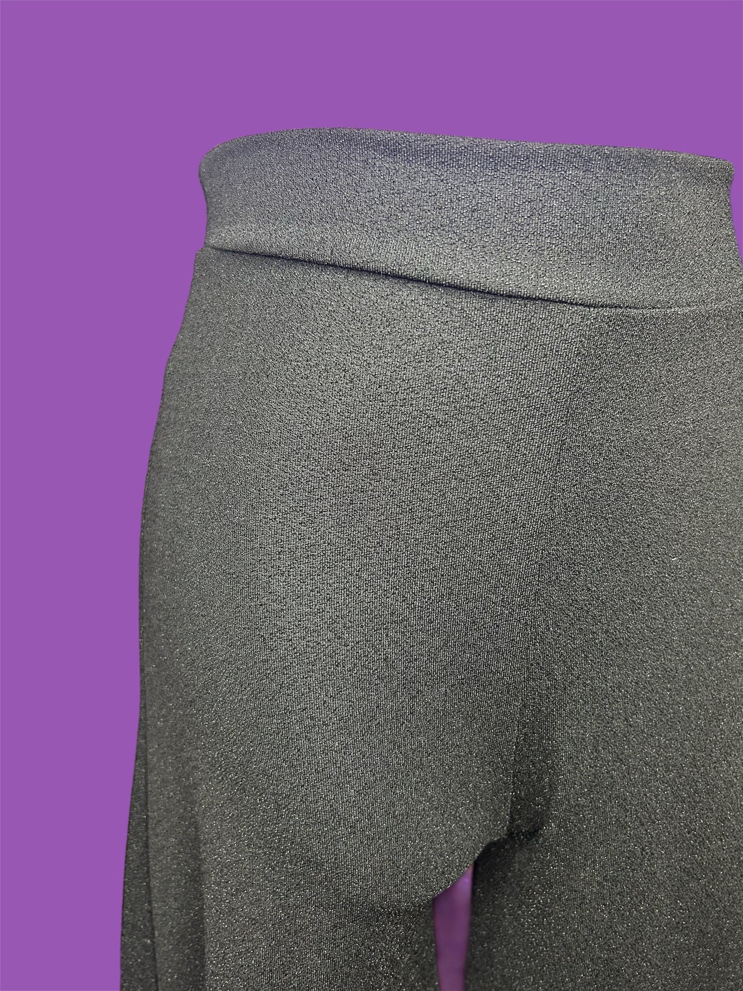 BLACK SHINNY PANTS