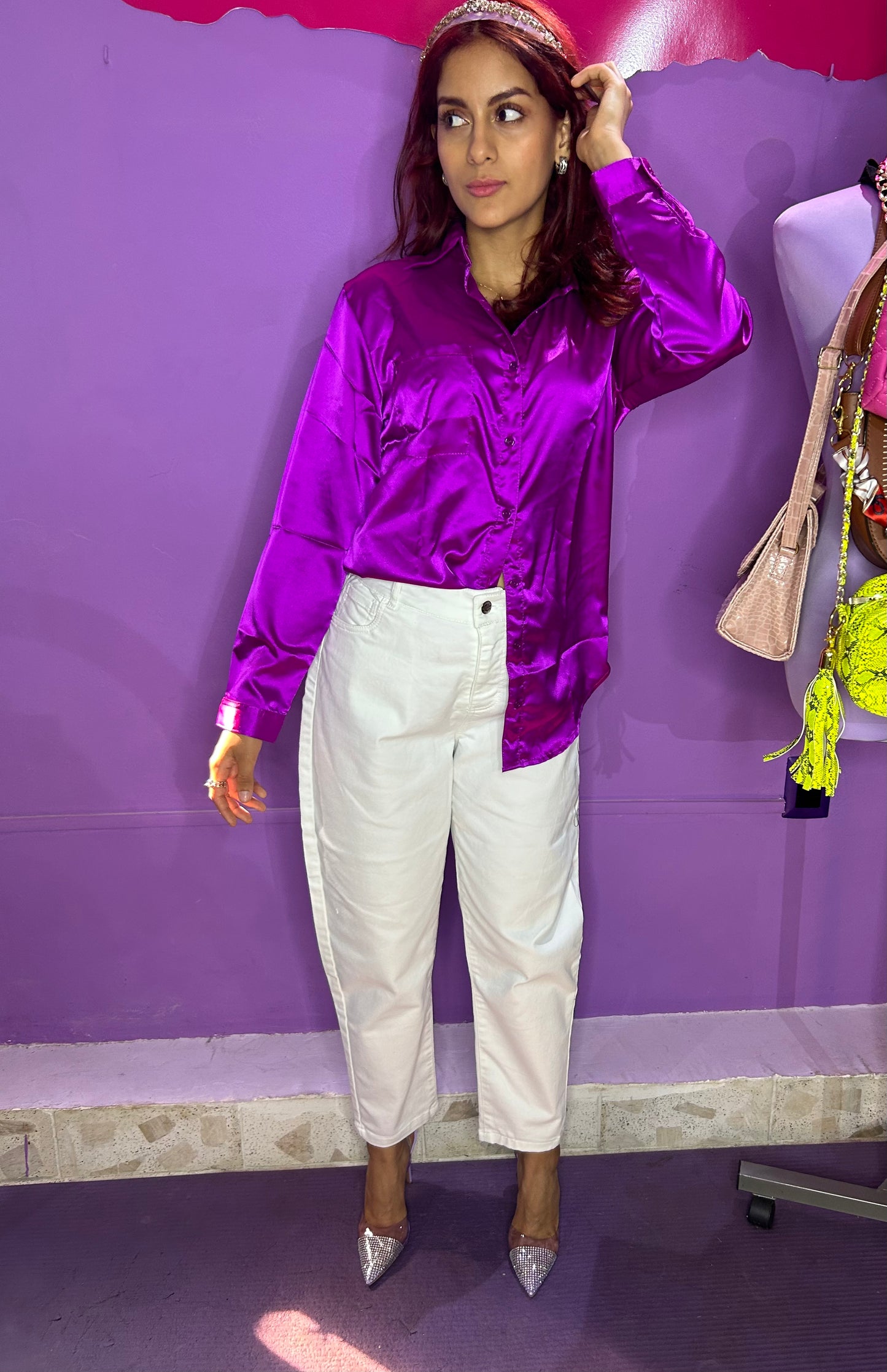 SILKY COLORS BLOUSE