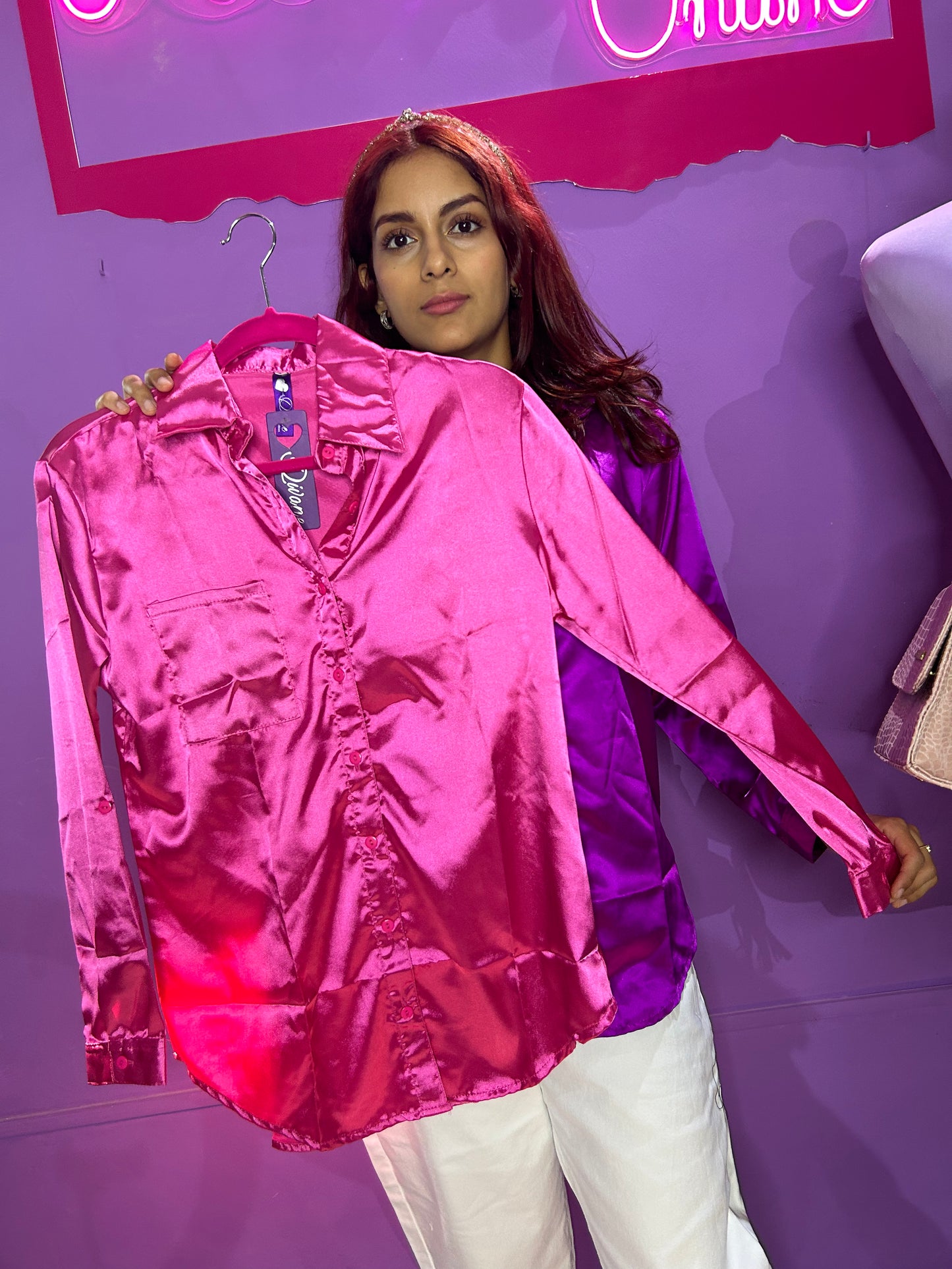 SILKY COLORS BLOUSE