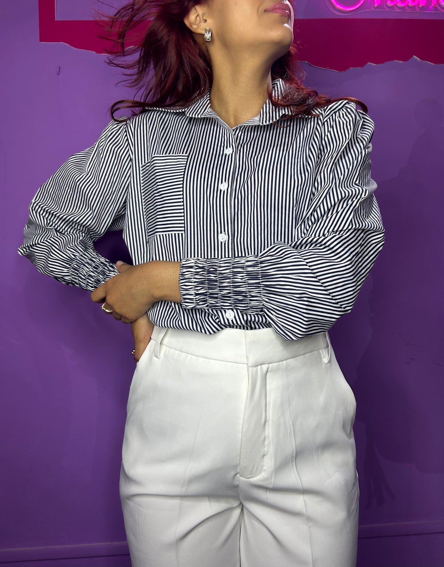 STRIPED BLOUSE