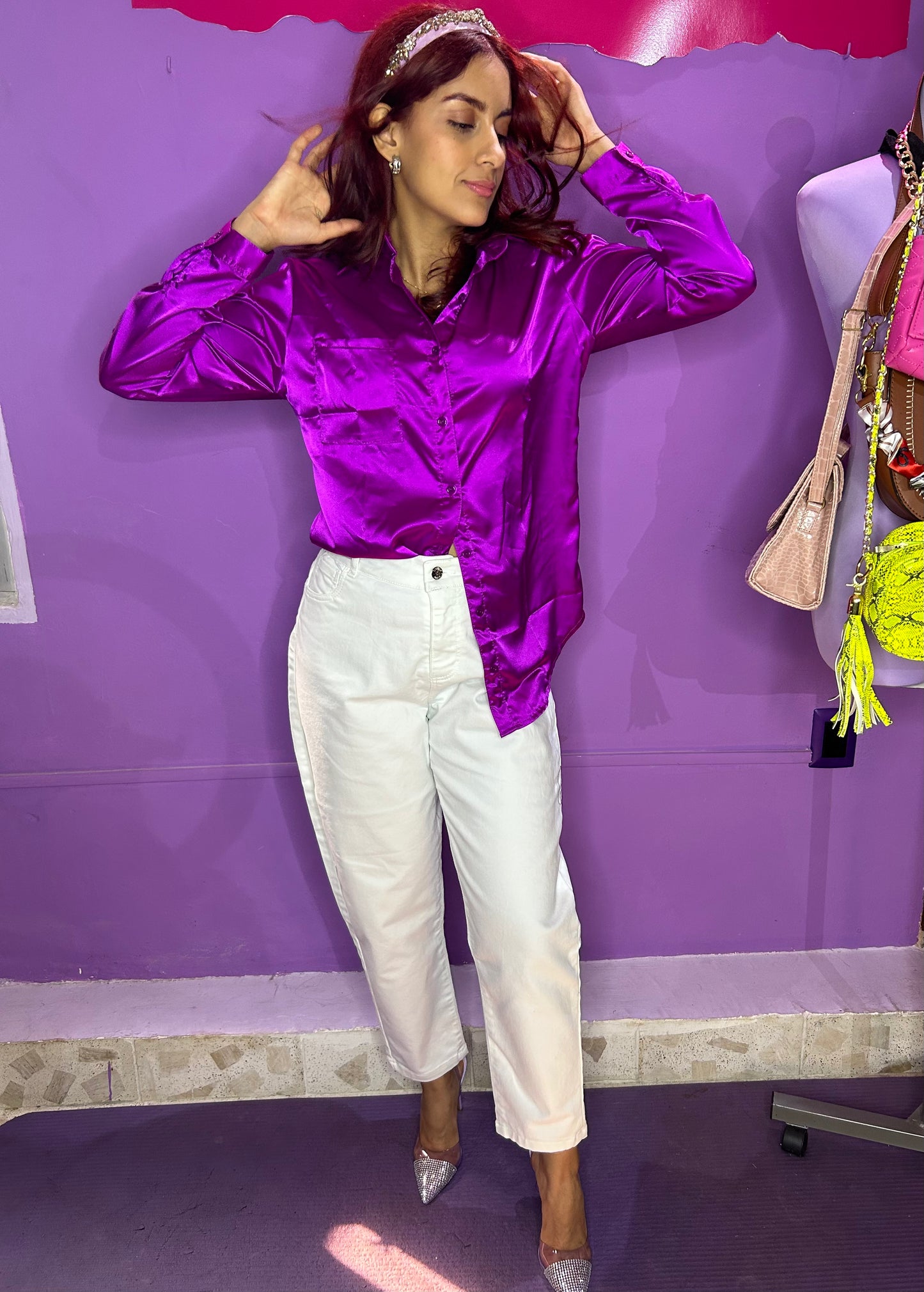 SILKY COLORS BLOUSE