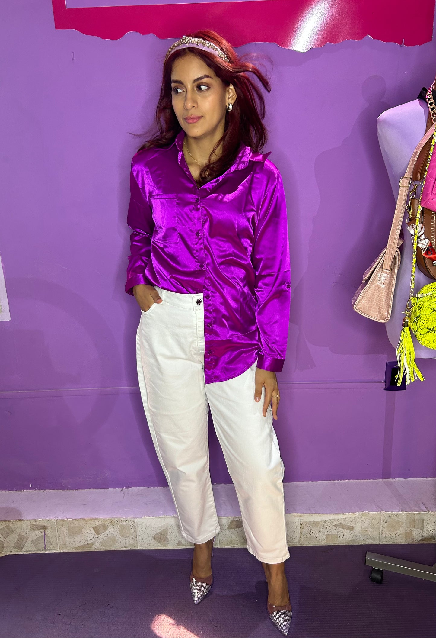 SILKY COLORS BLOUSE