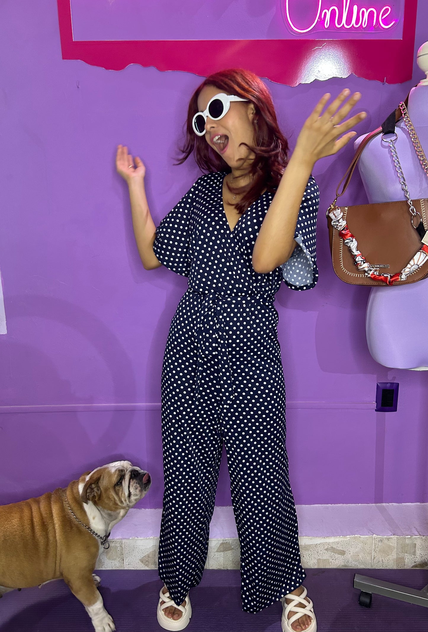 JUMPSUIT DOTS