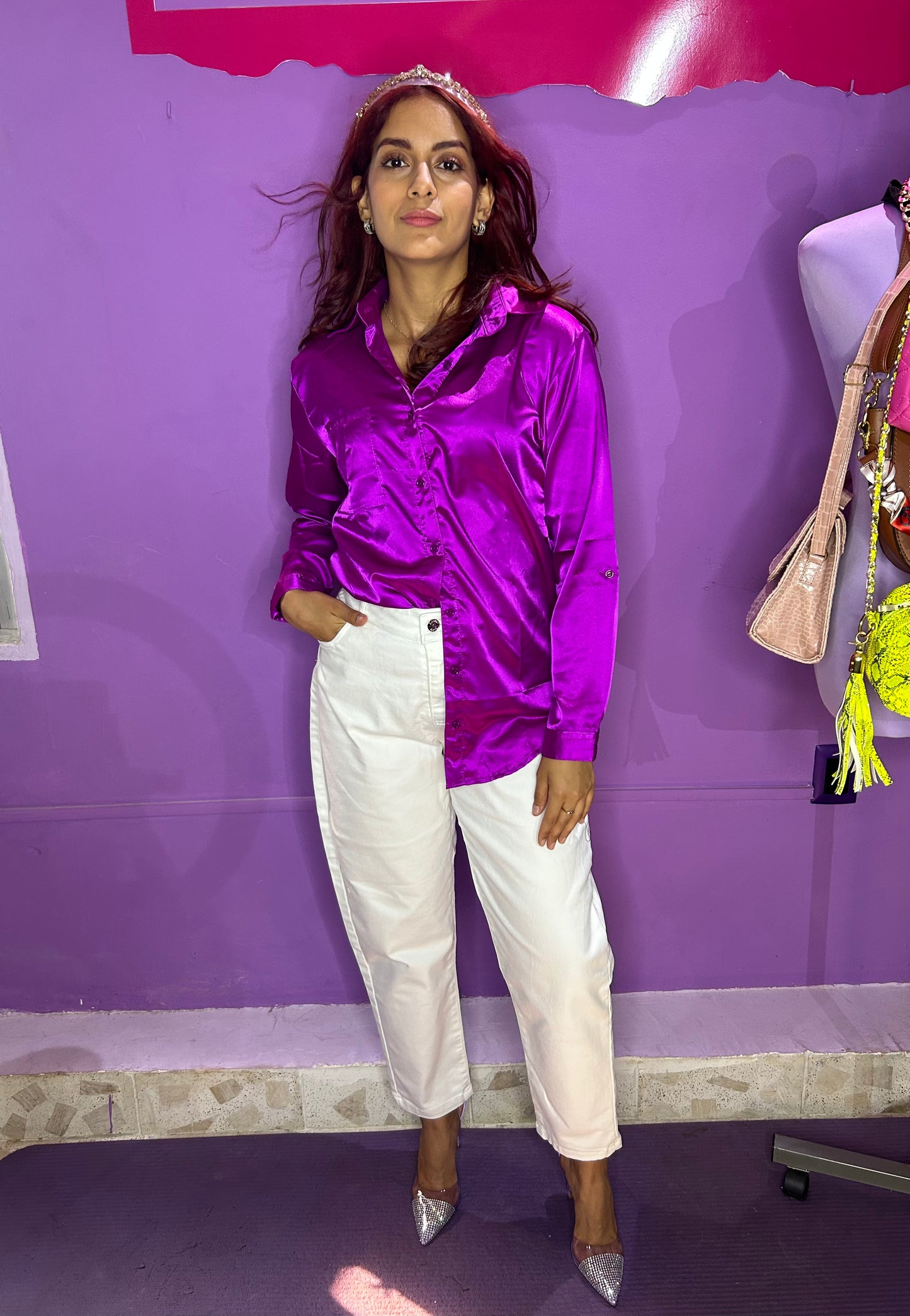 SILKY COLORS BLOUSE
