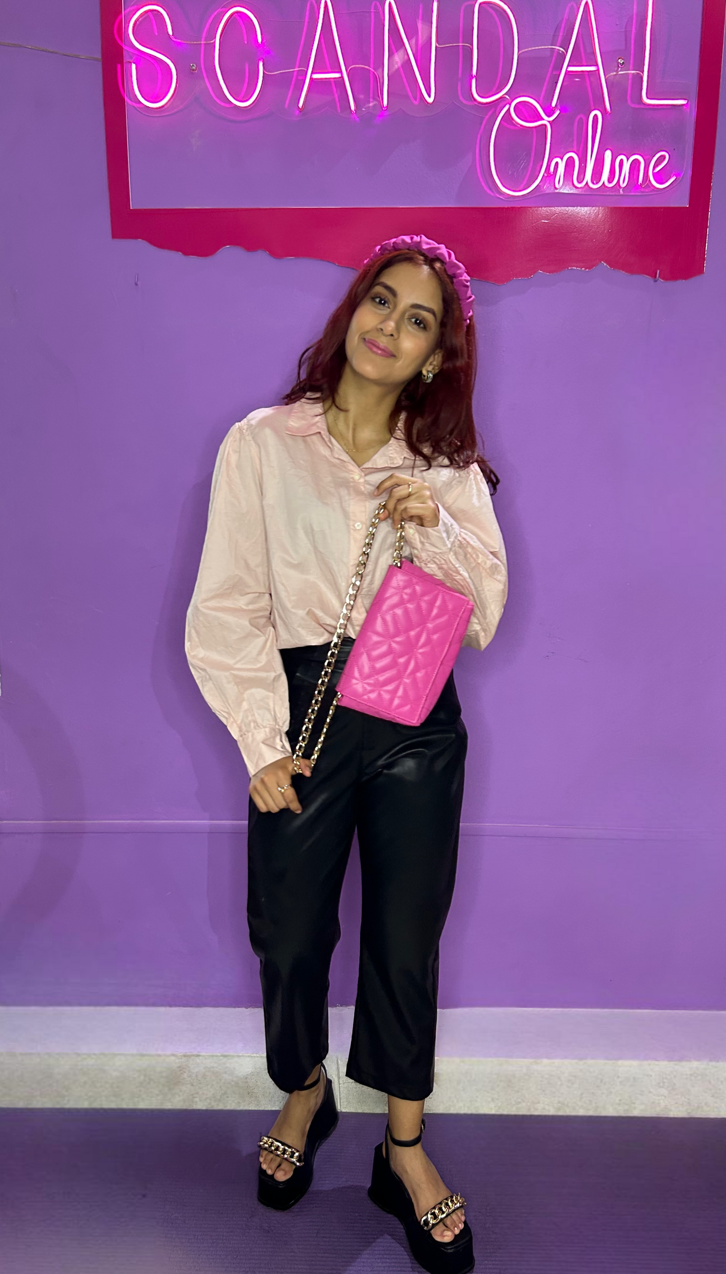 LIGHT PINK/LILAC BAG💖💜