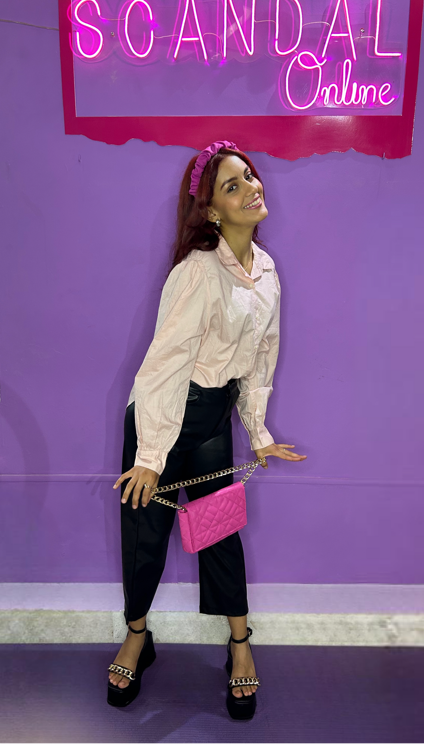 LIGHT PINK/LILAC BAG💖💜