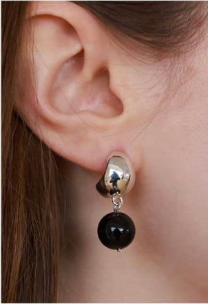 CHUNKY TEARDROP EARRINGS