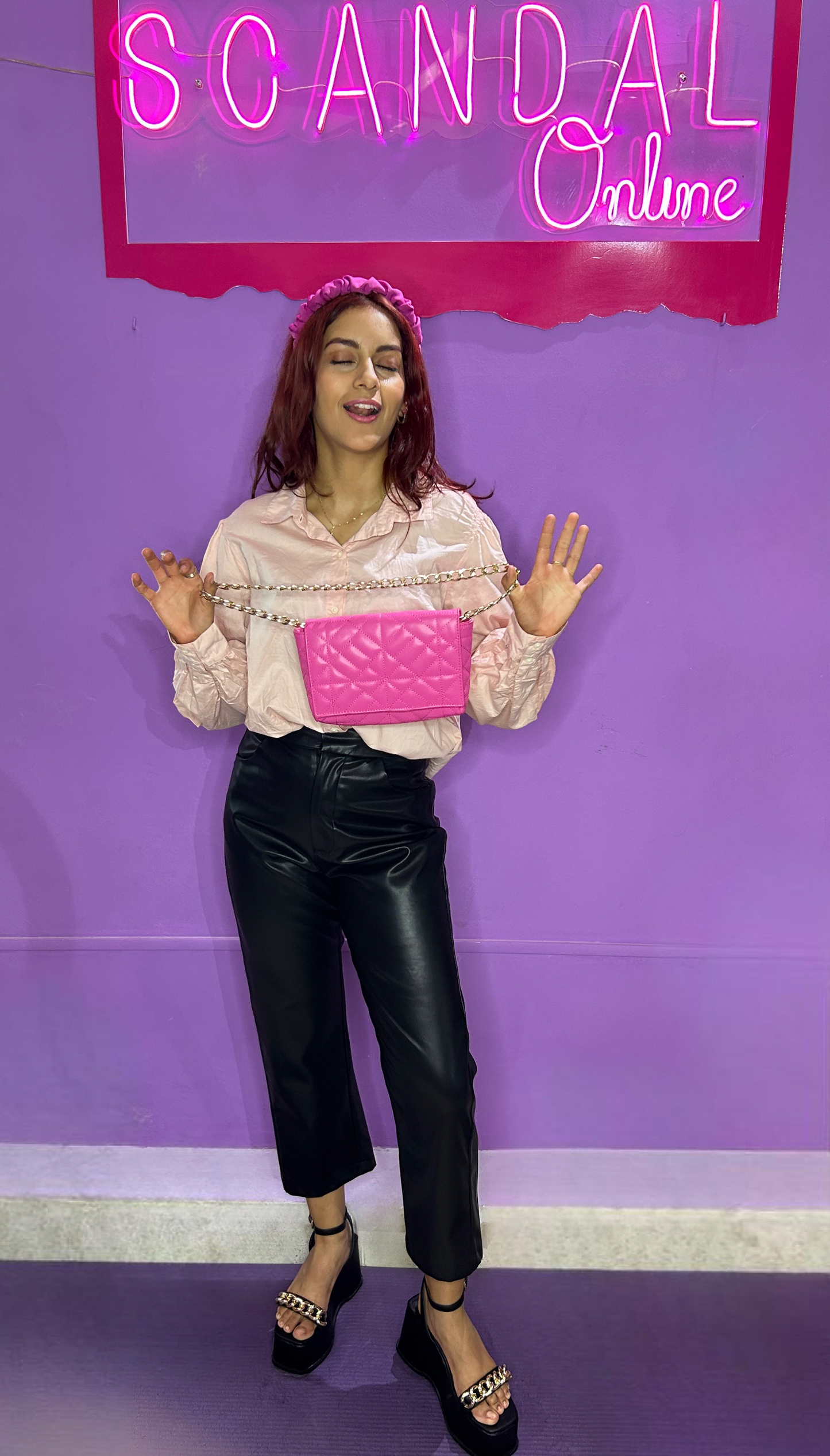 LIGHT PINK/LILAC BAG💖💜