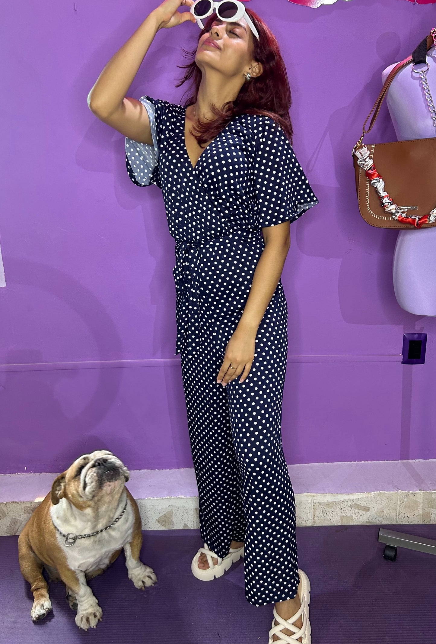JUMPSUIT DOTS