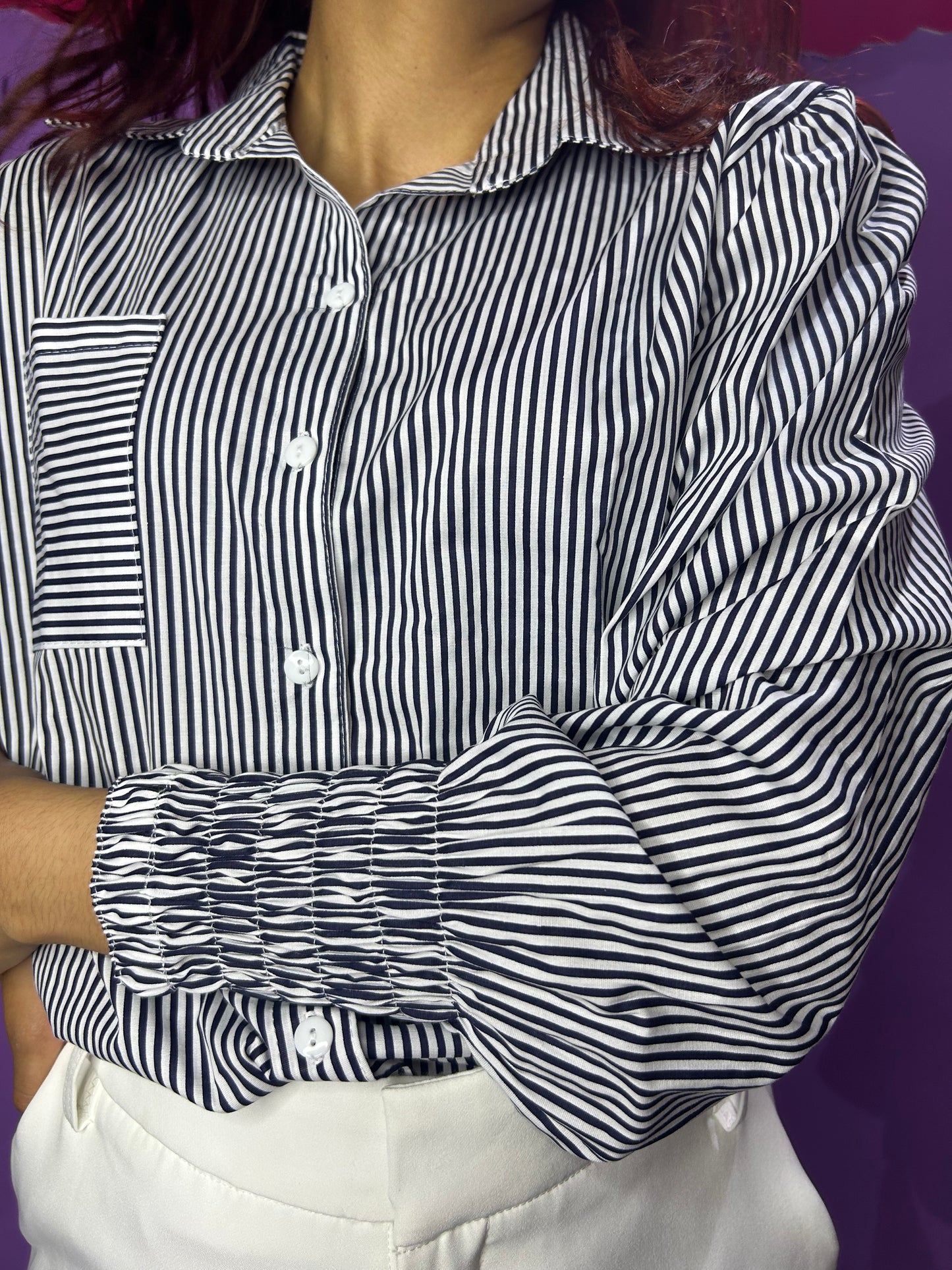 STRIPED BLOUSE