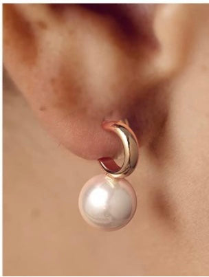 CHUNKY TEARDROP EARRINGS