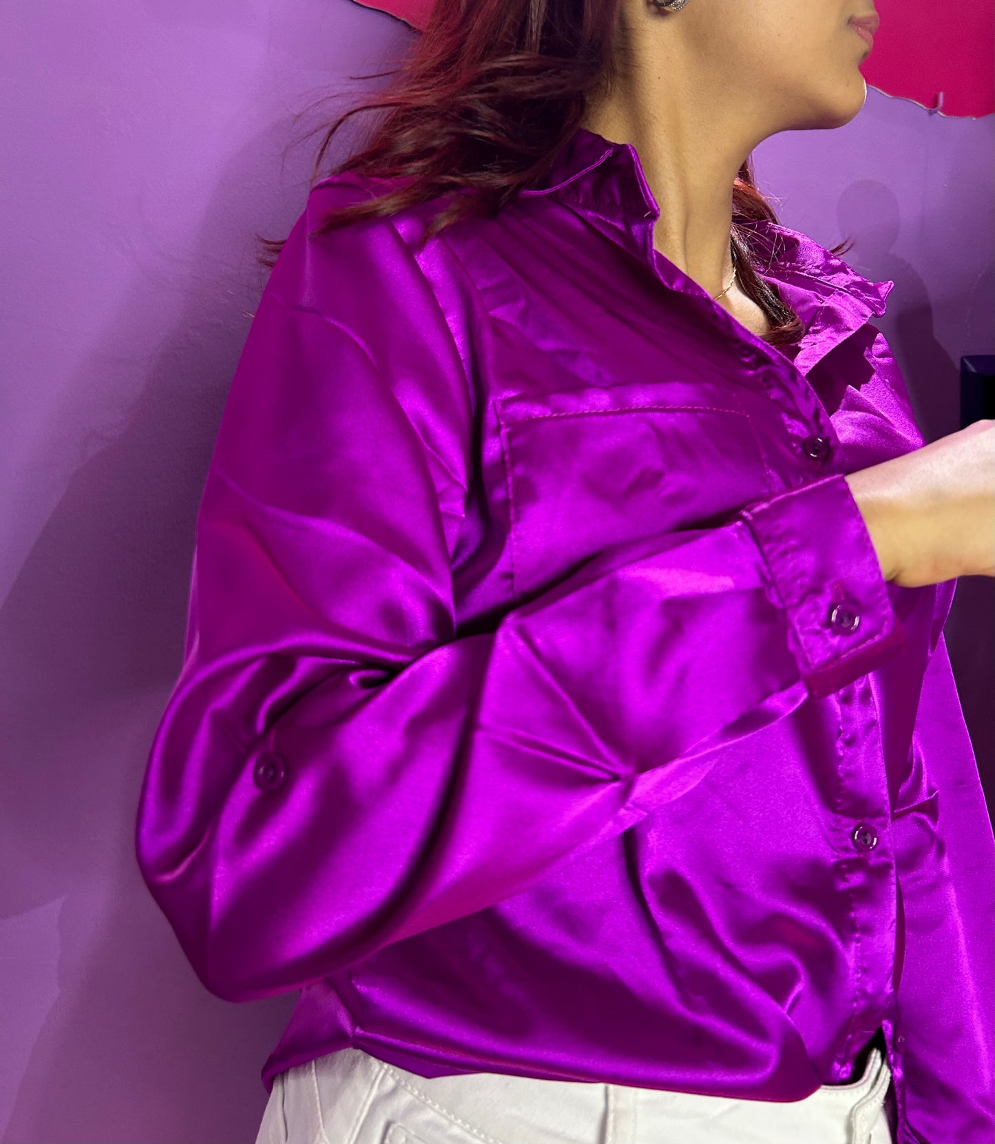 SILKY COLORS BLOUSE