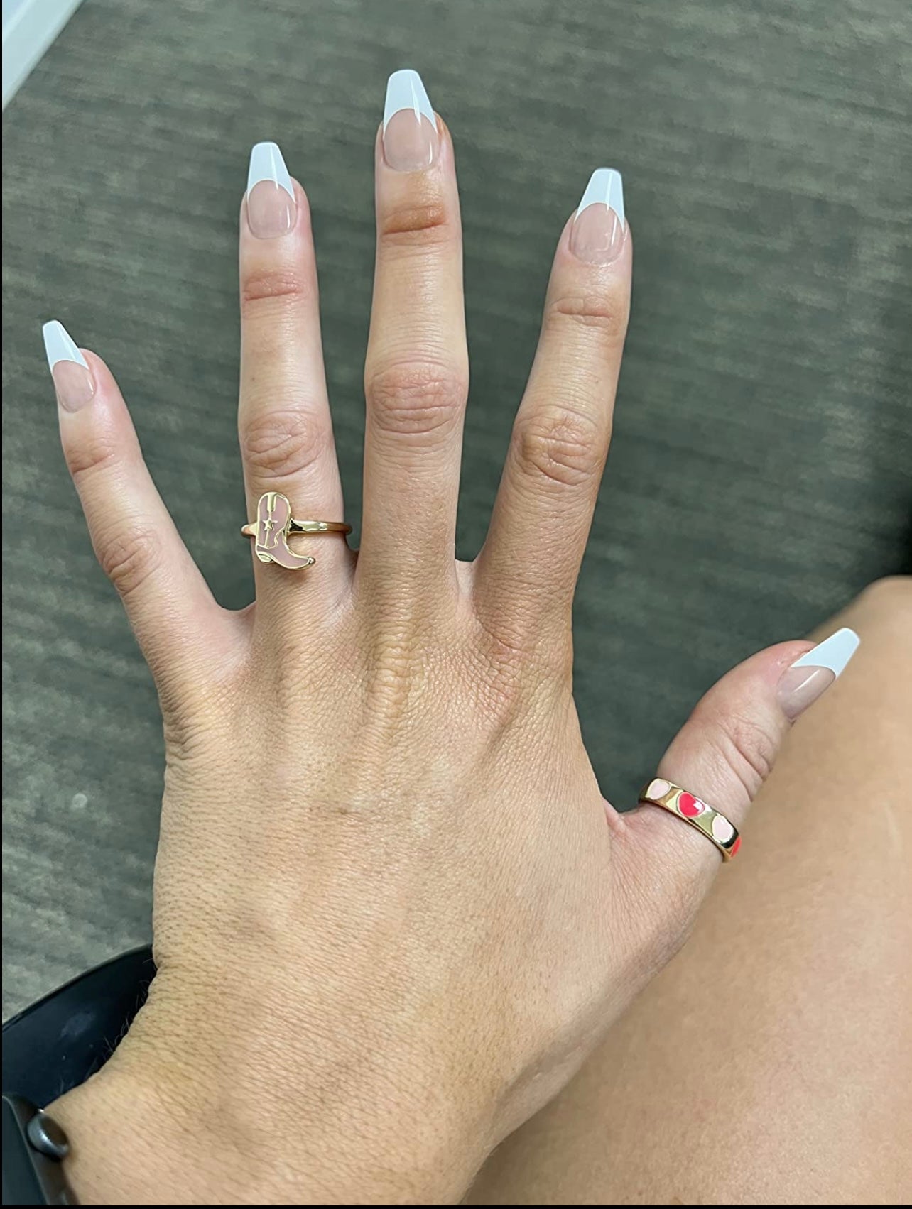 Y2K COLORFUL RINGS