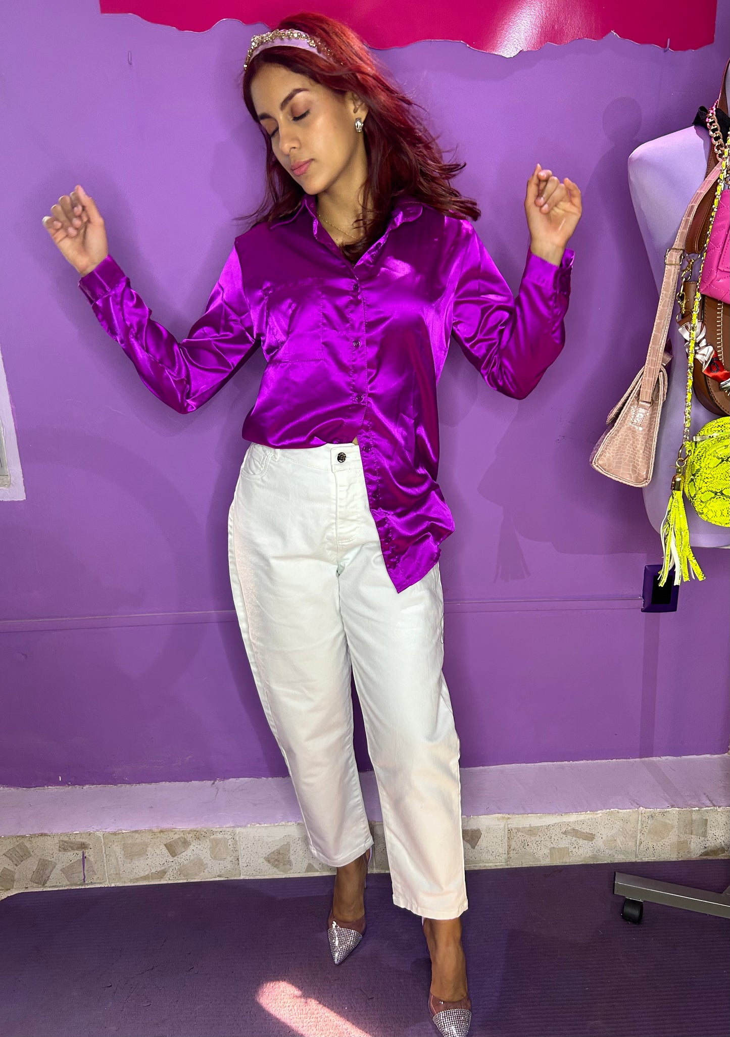 SILKY COLORS BLOUSE