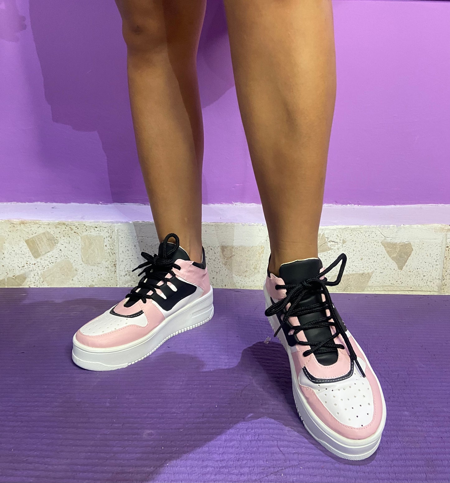 TENNIS DUPE AF1 PINK