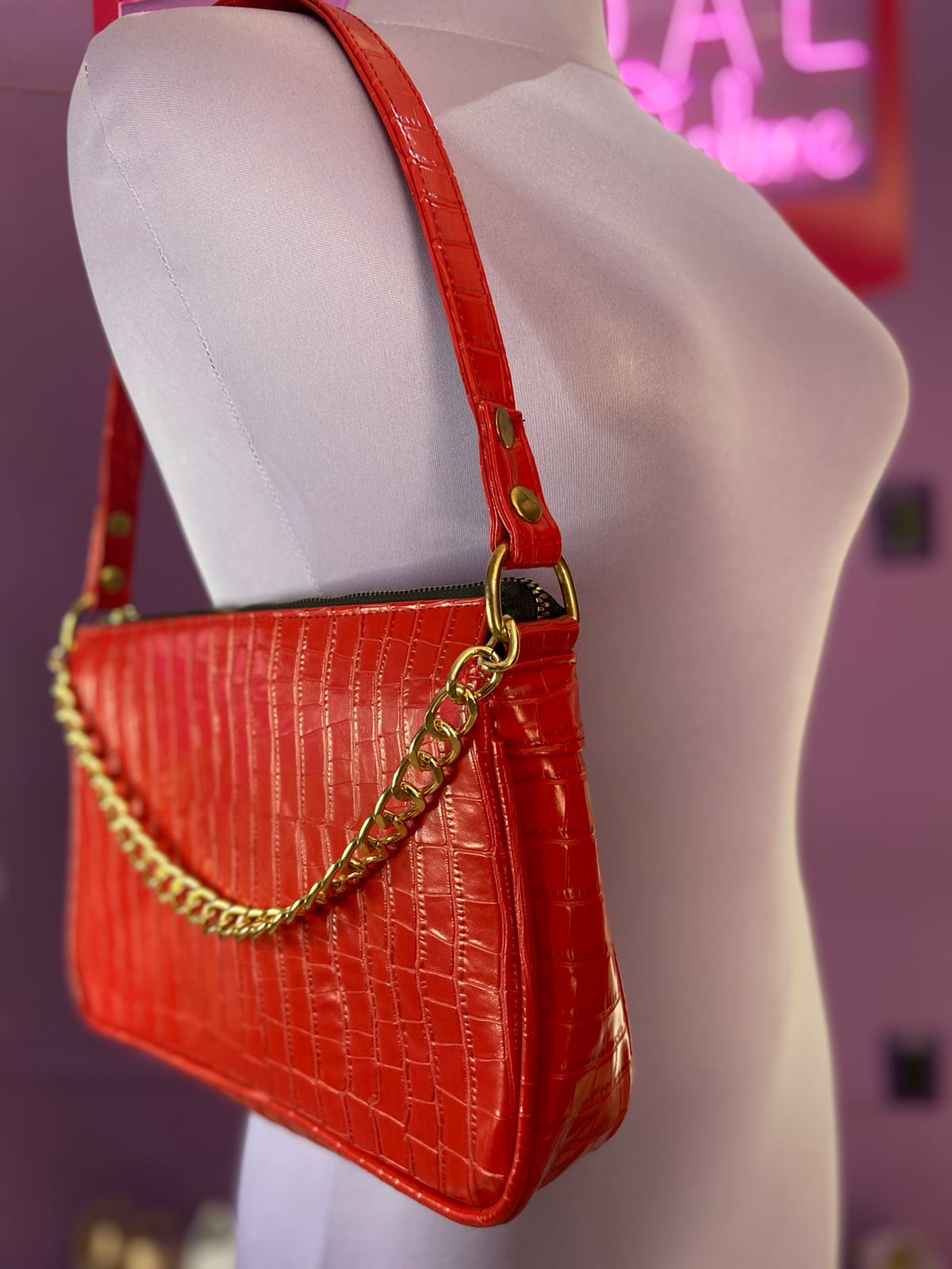 RED CROC BAG