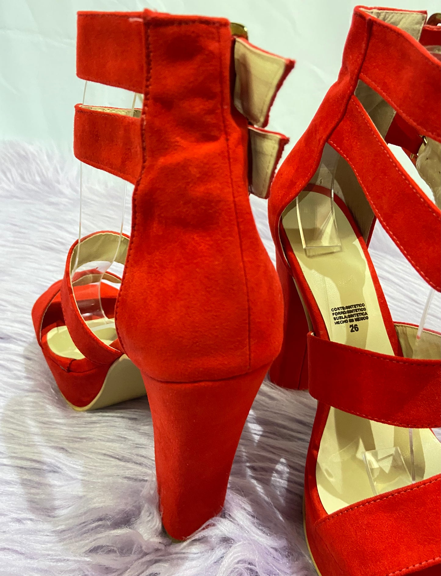 ZAPATILLAS ROJAS DOBLE PULSERA