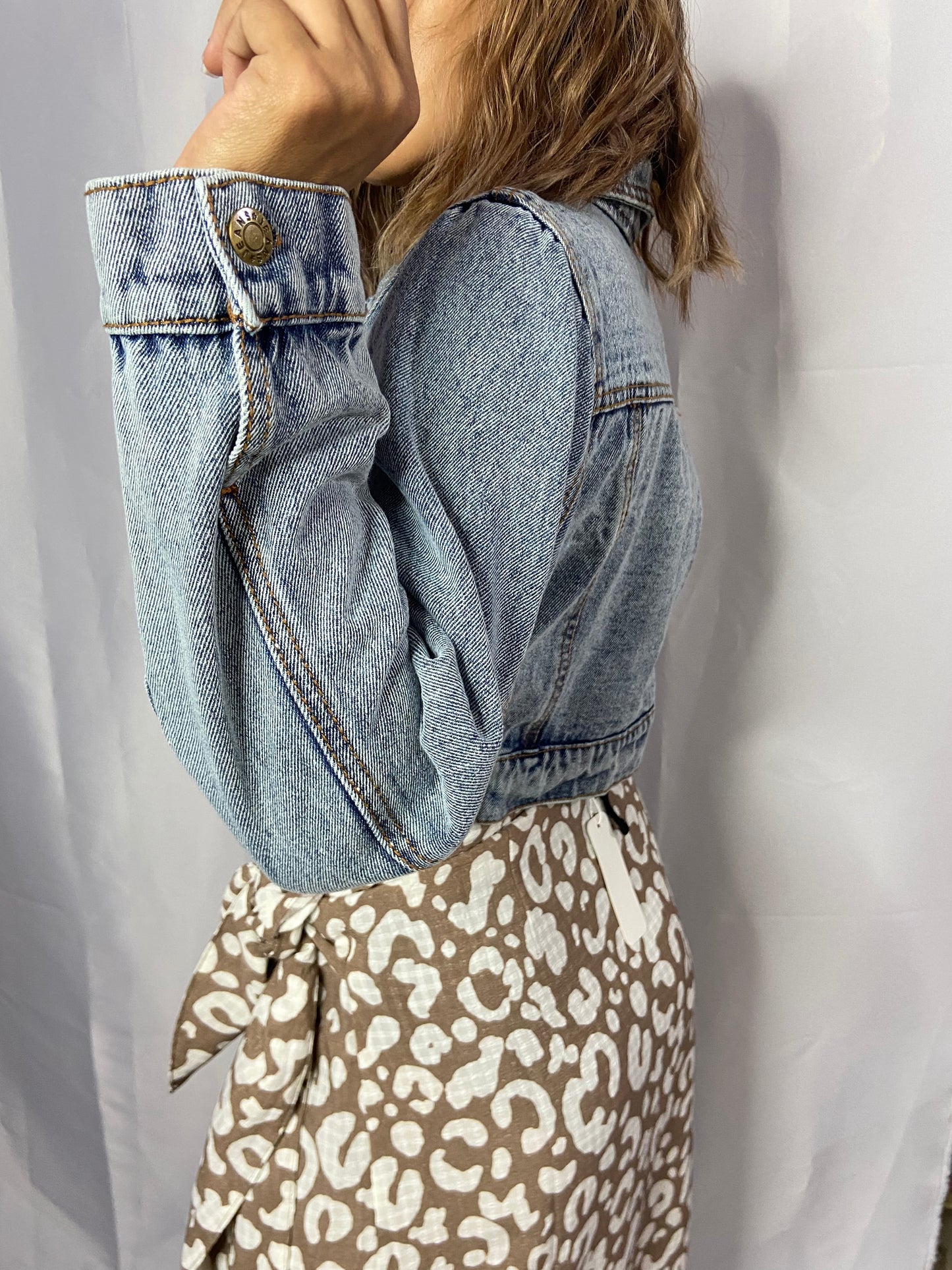 SHORT DENIM JACKET
