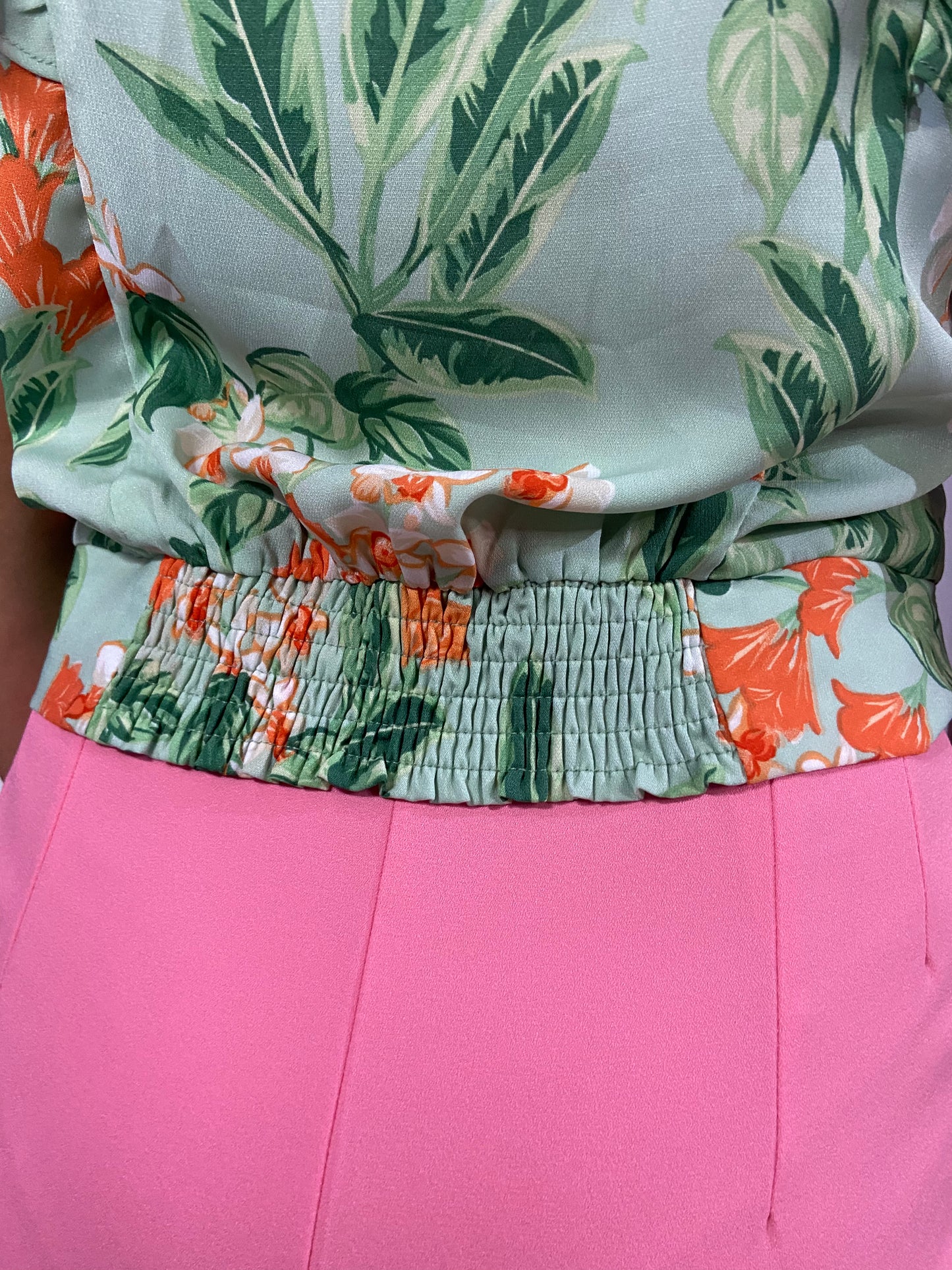 GREEN TO GREENS BLOUSE