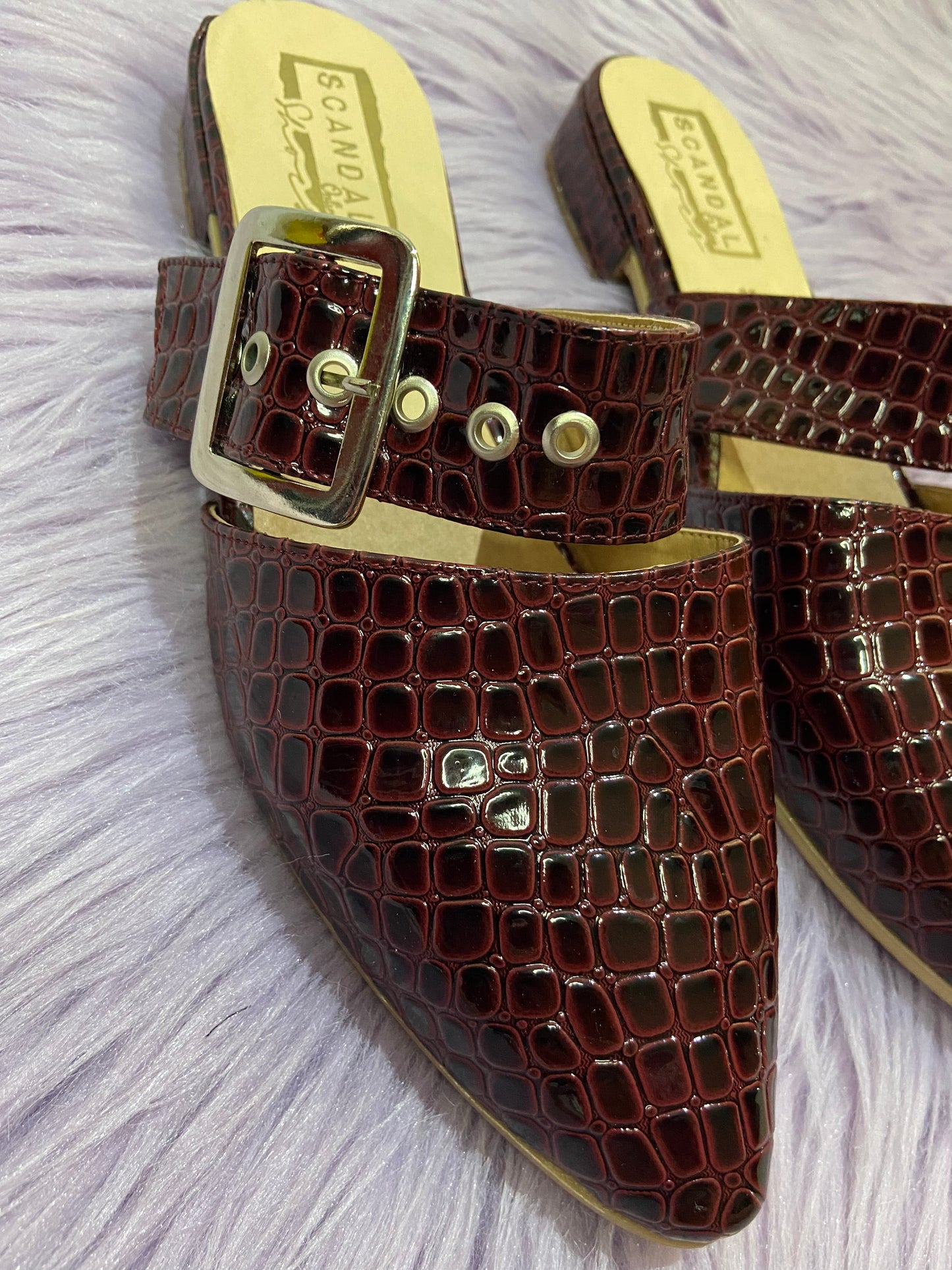 DRILO🐊 WINE RED MULES