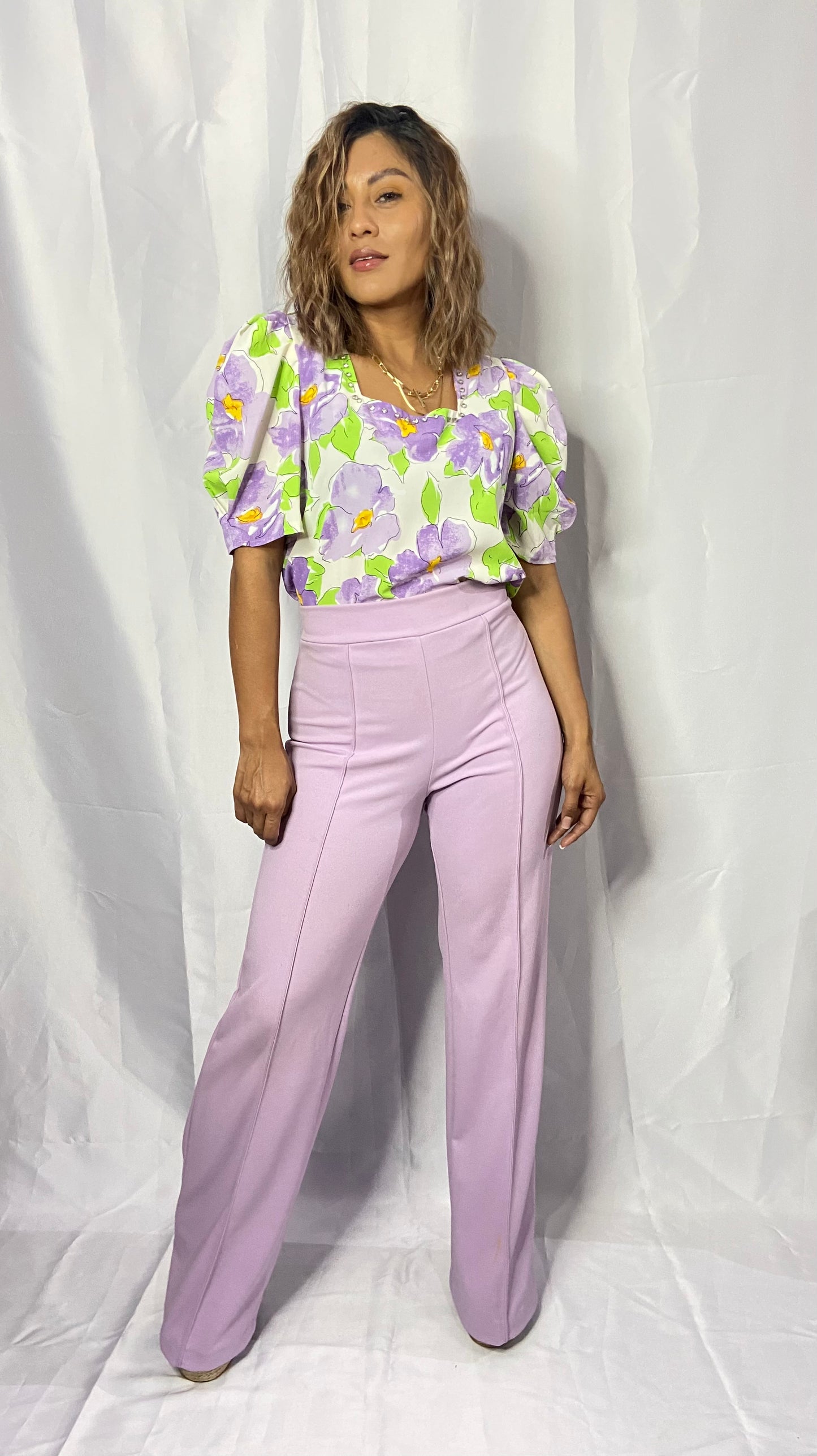 TARO FLOWERS BLOUSE