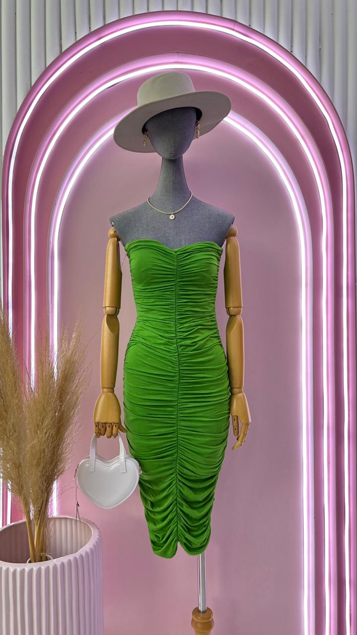 GREEN WORN DRESS⭐️