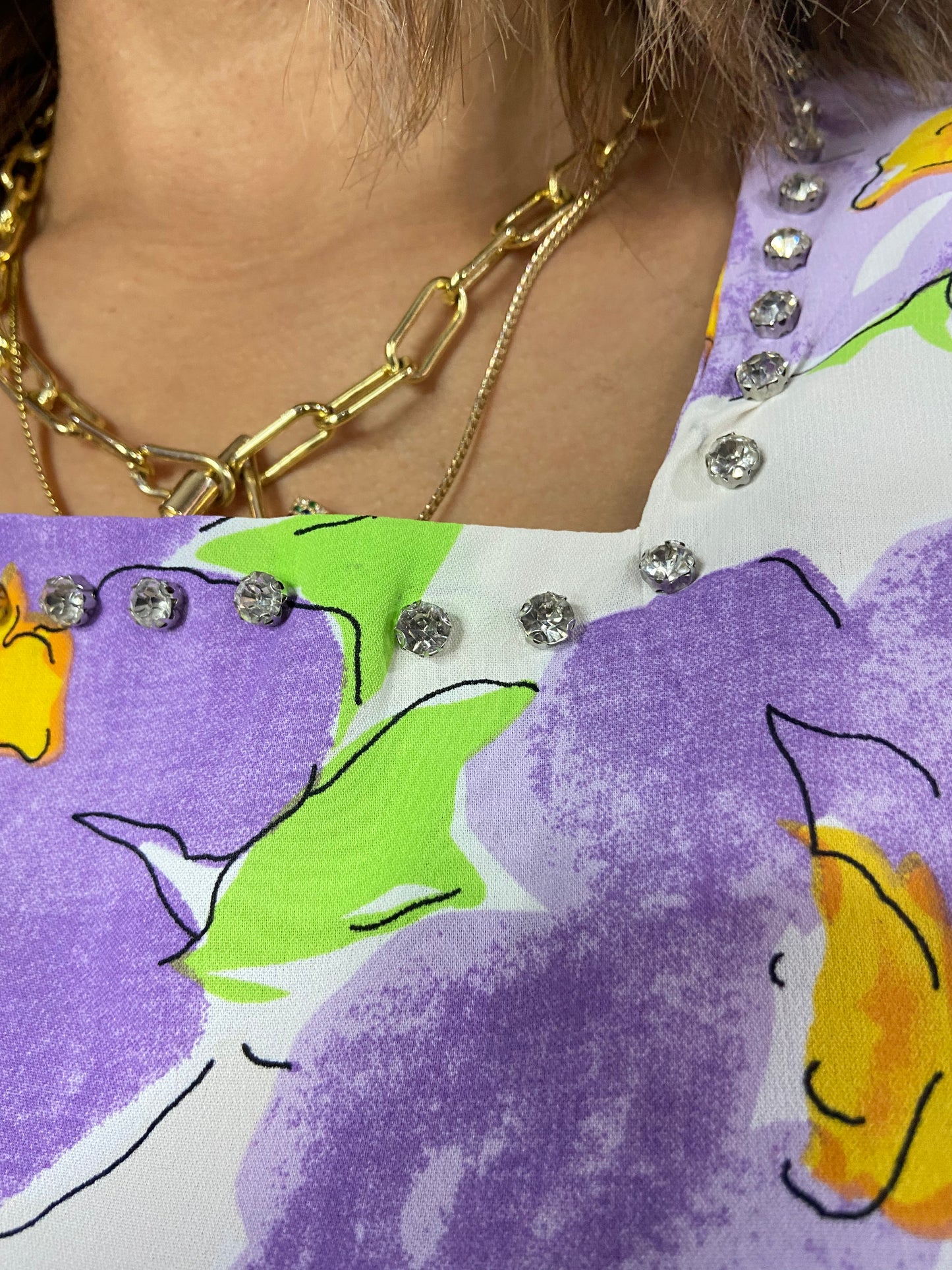 TARO FLOWERS BLOUSE