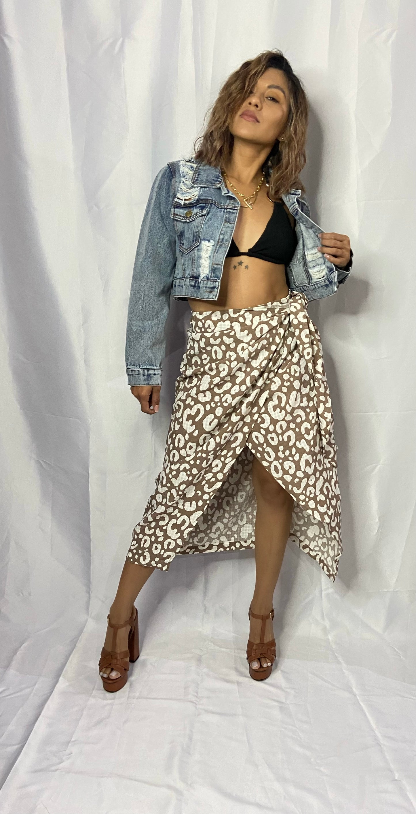 SHORT DENIM JACKET