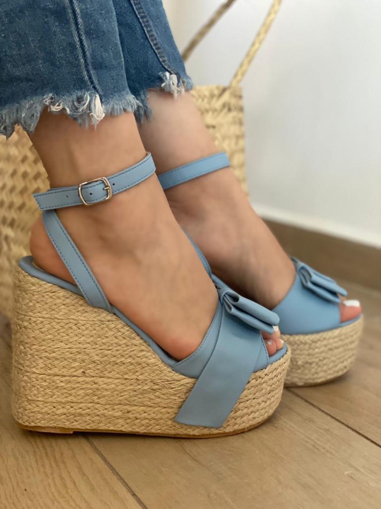 PLATAFORMAS BABY BLUE