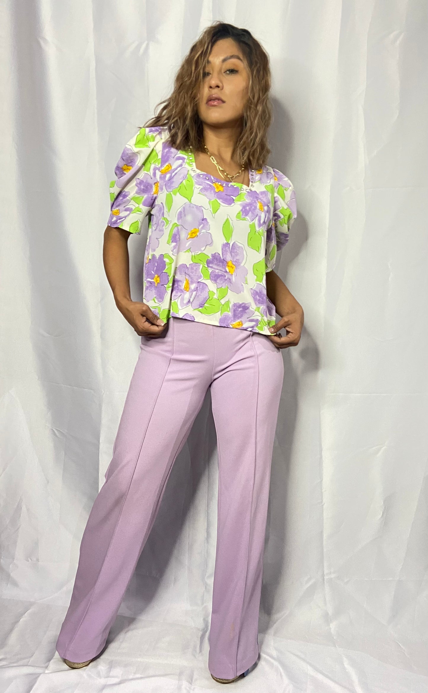 TARO FLOWERS BLOUSE