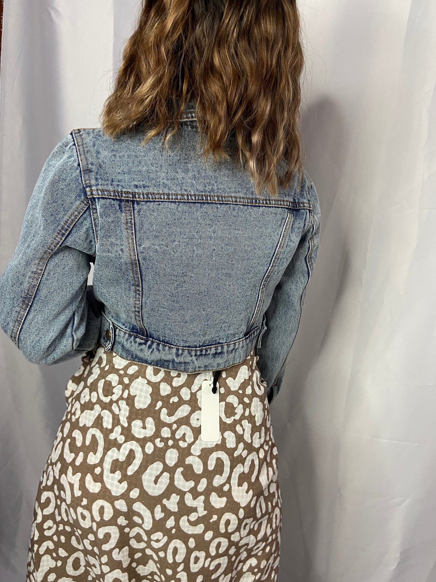 SHORT DENIM JACKET