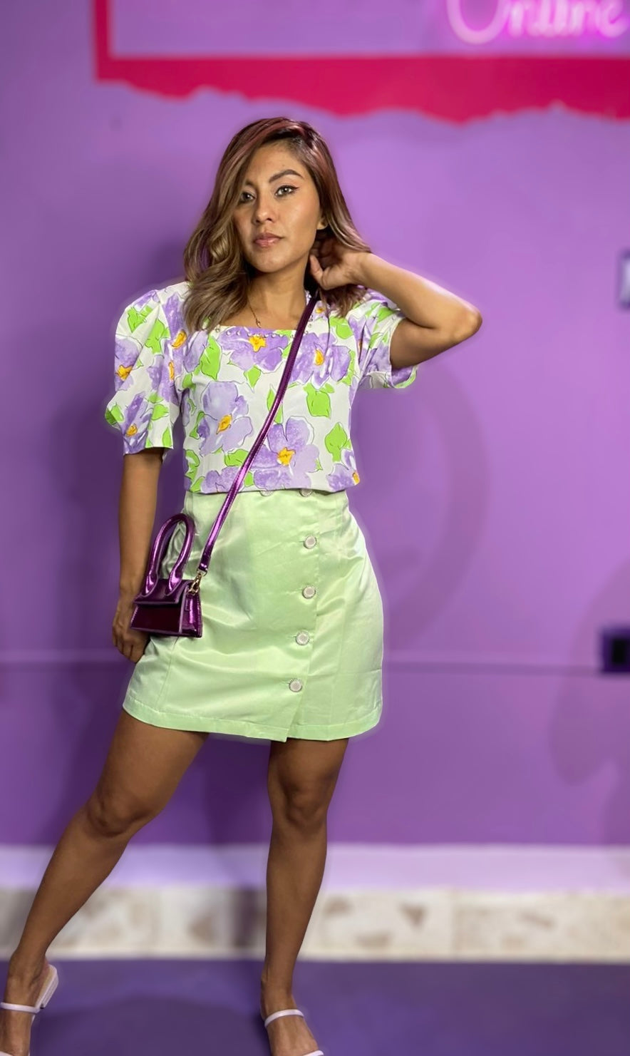 TARO FLOWERS BLOUSE