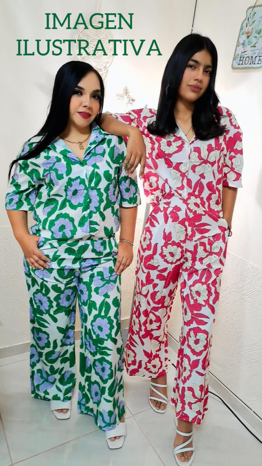CONJUNTO FLOWERS