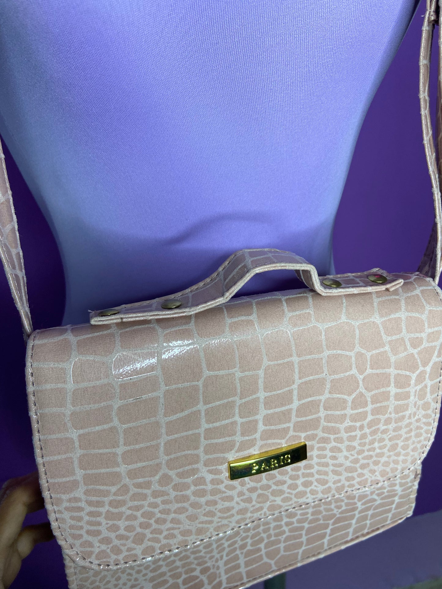 NUDE CROC 🐊 BAG