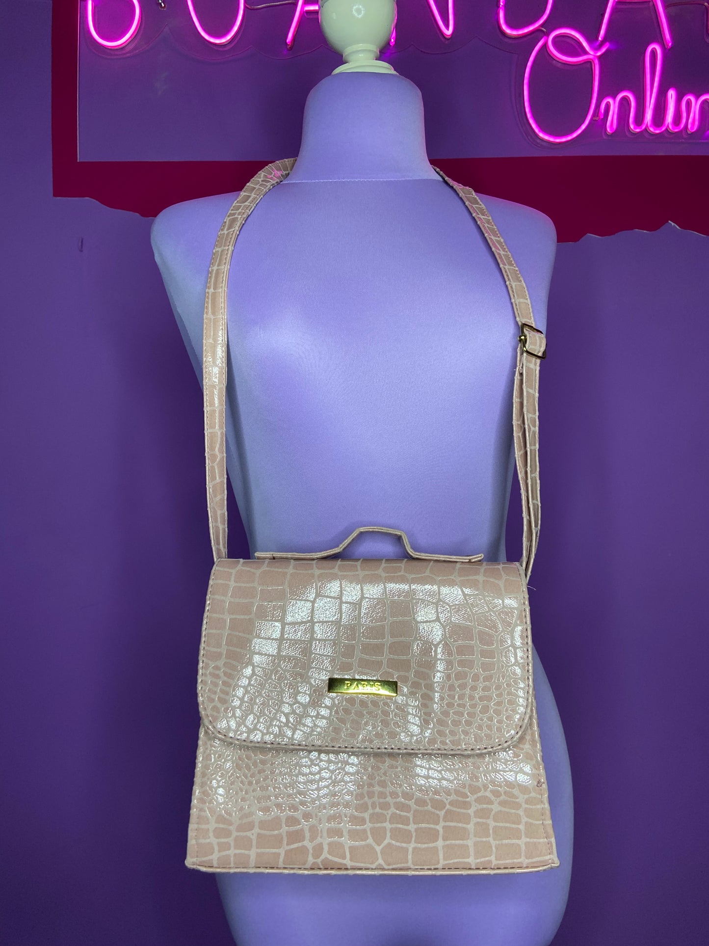 NUDE CROC 🐊 BAG