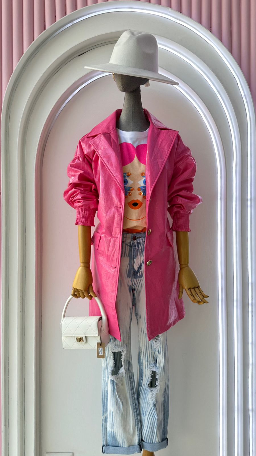 BARBIE LATEX COAT