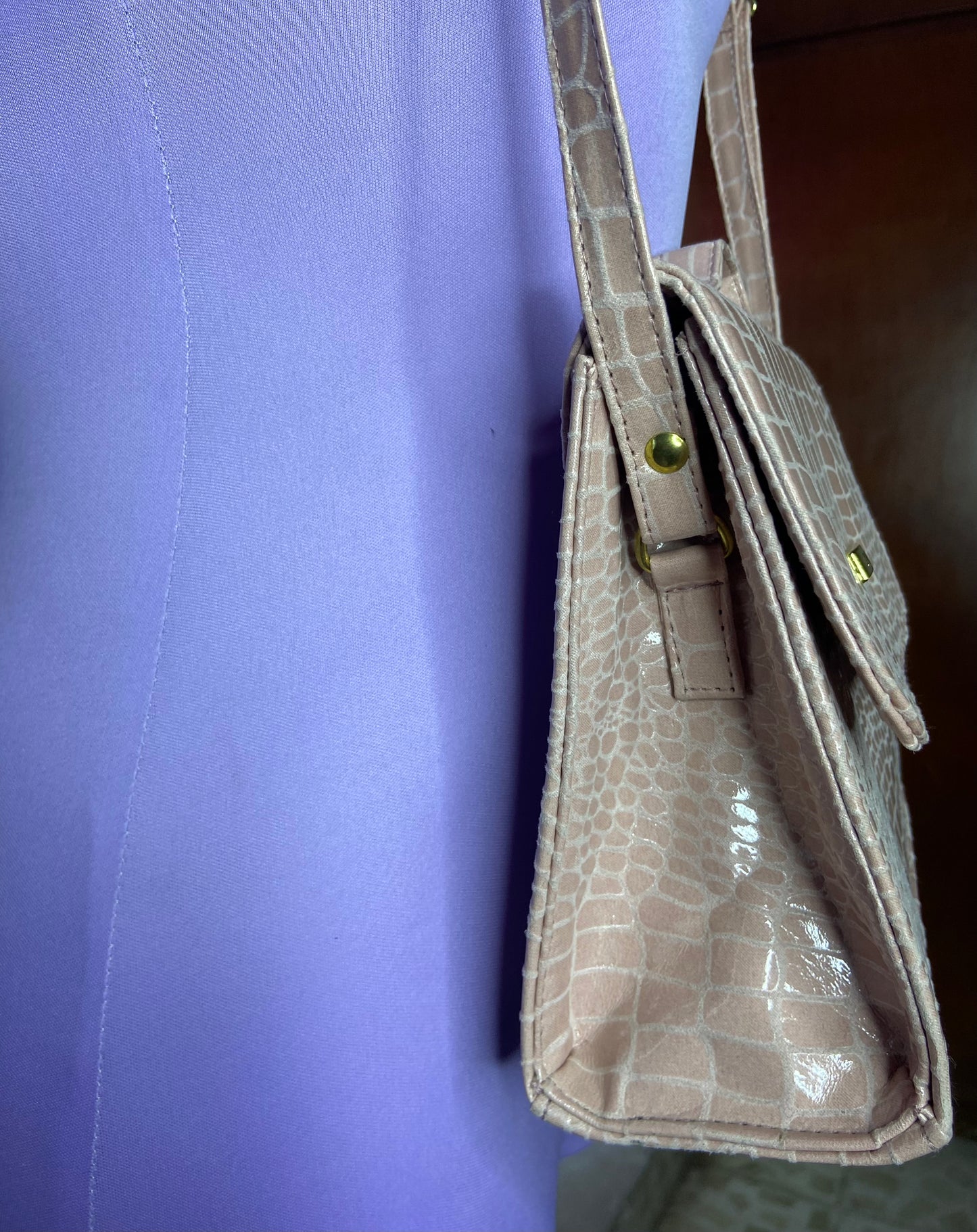 NUDE CROC 🐊 BAG