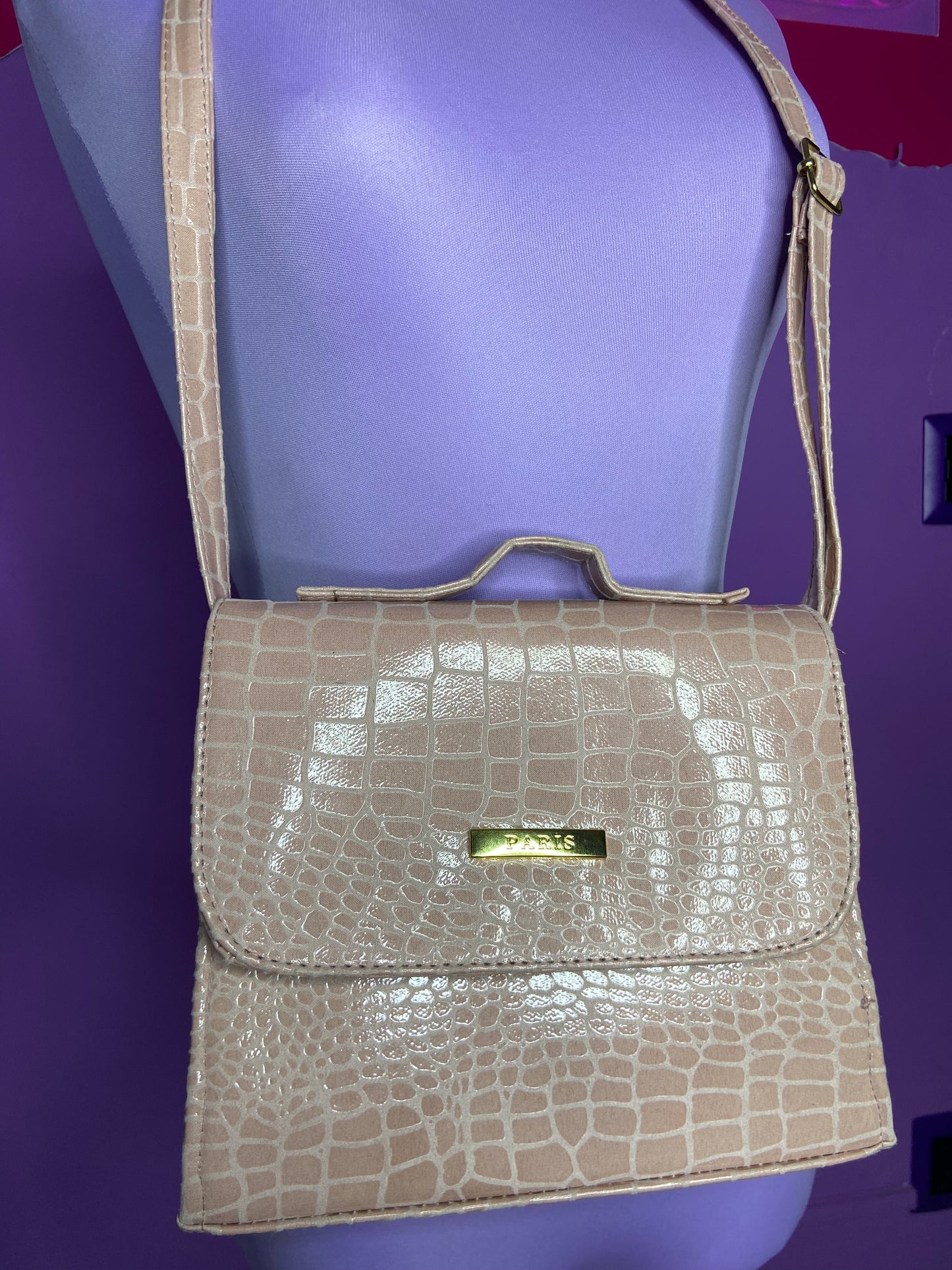 NUDE CROC 🐊 BAG