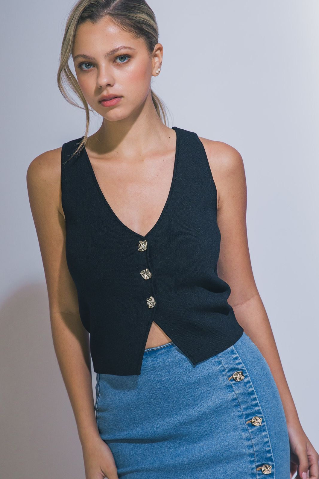 Navy Chic Vest
