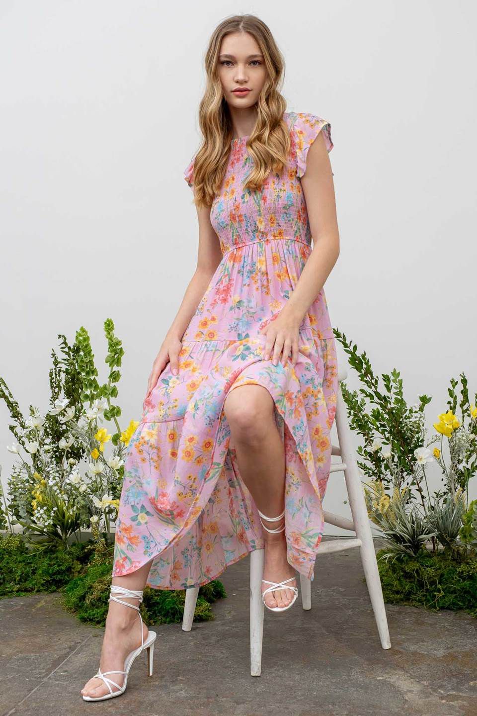 SPRING BLOSSOMS DRESS