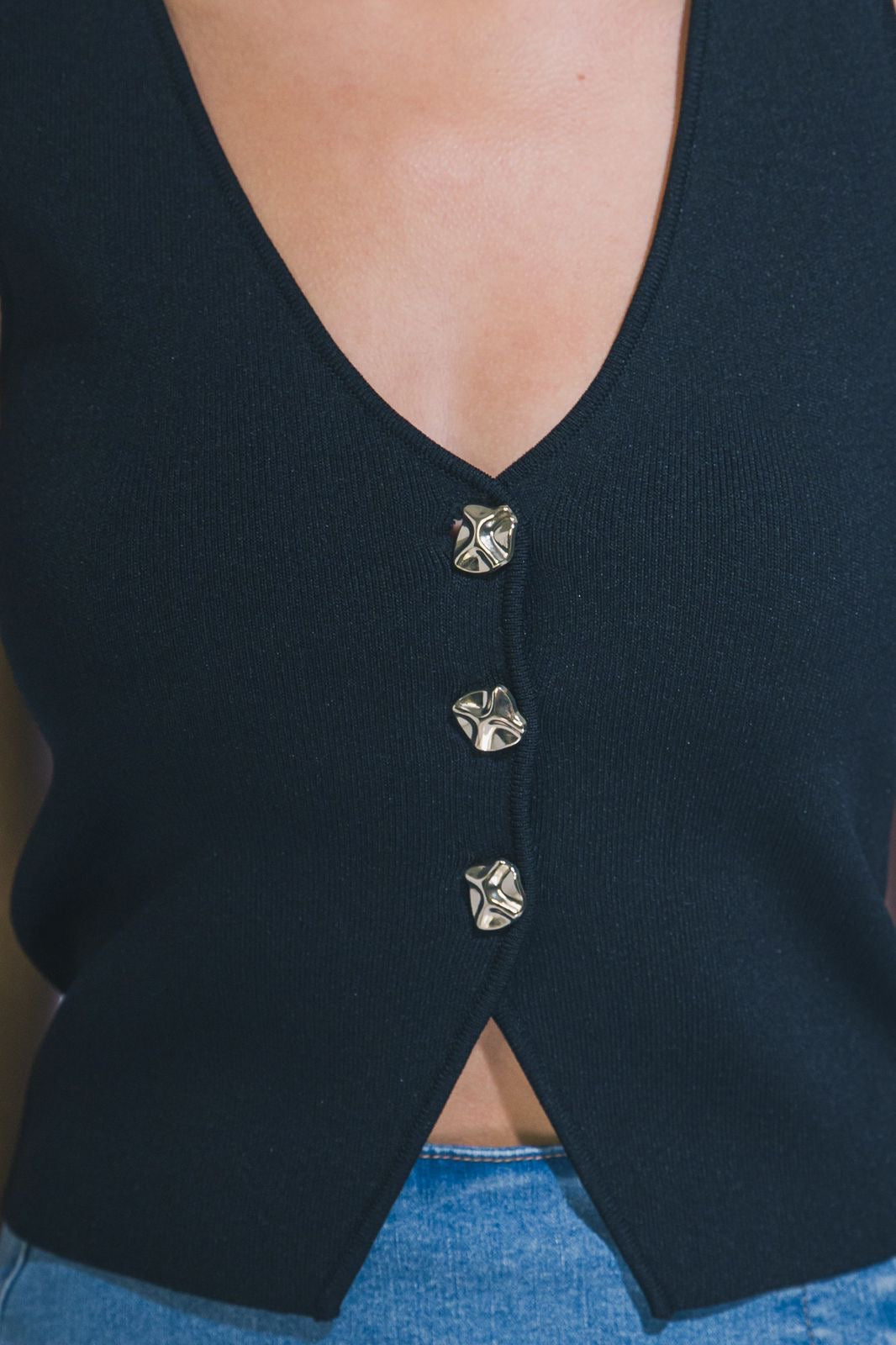 Navy Chic Vest