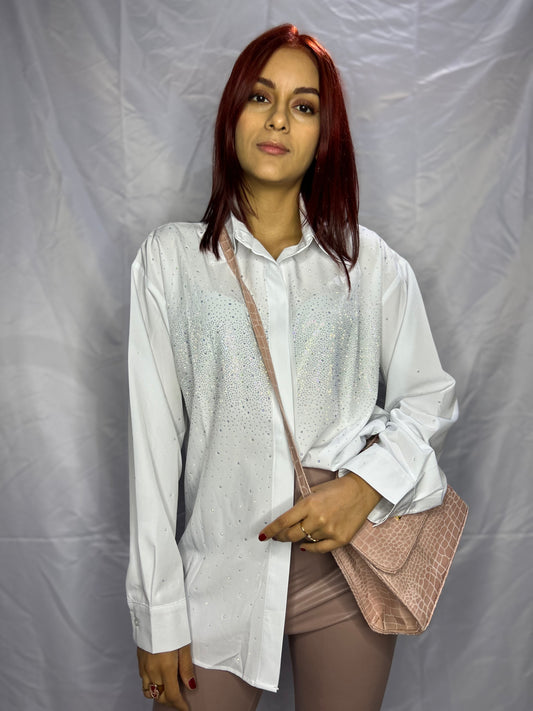 SPARKLY WHITE BLOUSE