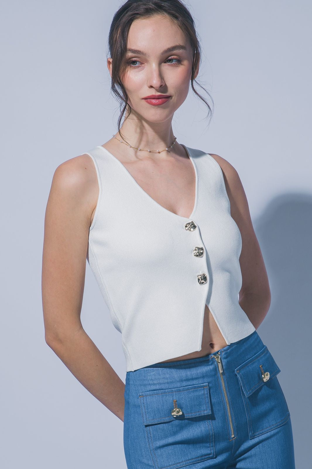 Navy Chic Vest