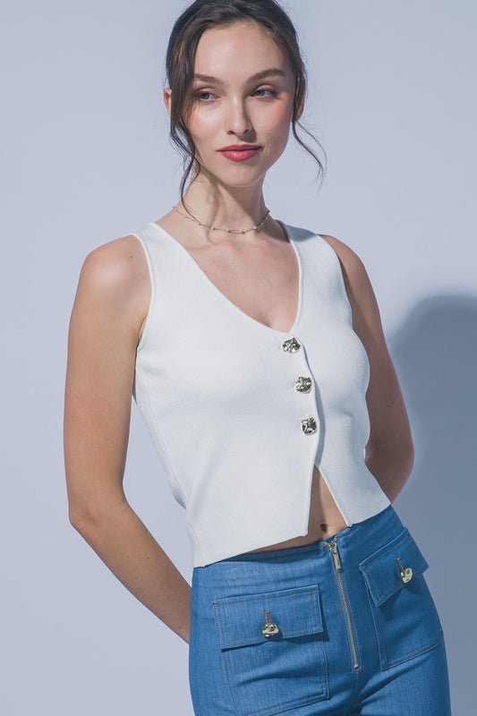 Navy Chic Vest