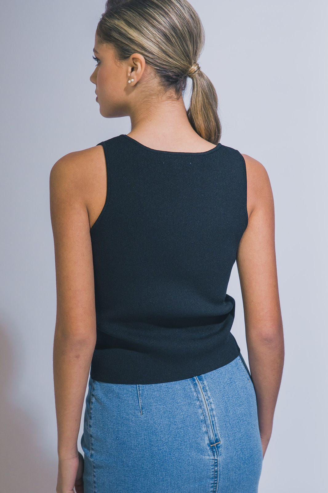 Navy Chic Vest